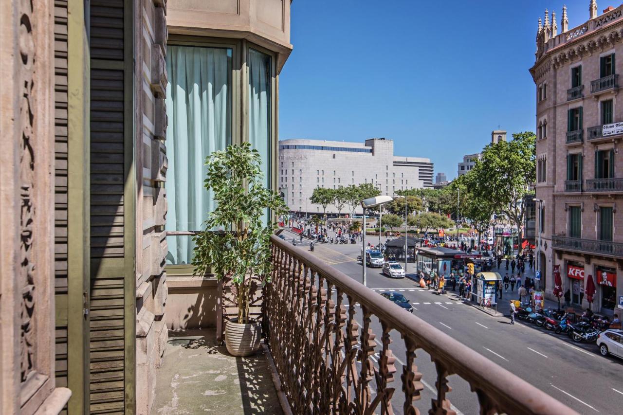 Plaza Catalunya Leilighet Barcelona Eksteriør bilde